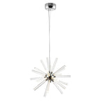Suspension LED réglable SAFAVIEH Lighting Gerfriede 84 pouces, style Sputnik moderne - 19 po L x 19 po l x 22-84 po H