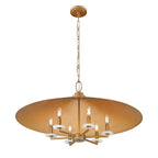 Suspension Z-Lite 1953-32 Rialto à 6 lumières, 81 cm de large