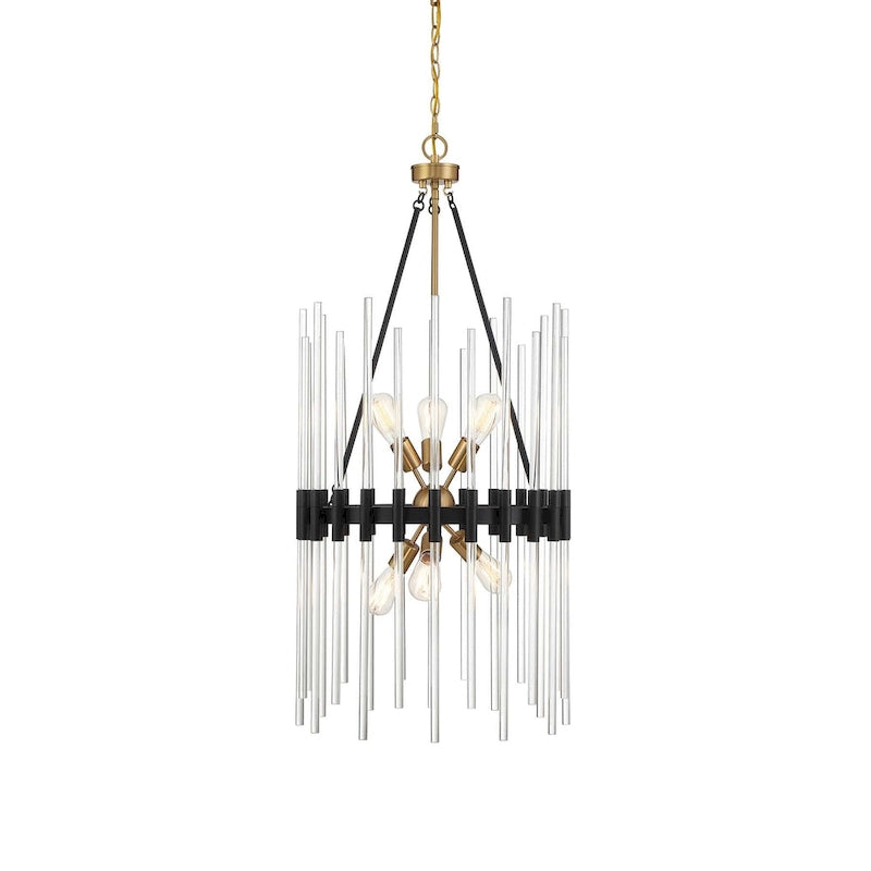 Savoy House 3-1936-6 Santiago 6 Light 20  Wide Crystal Pendant