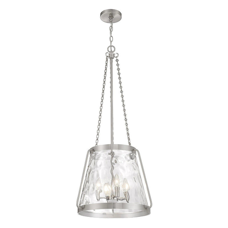 Suspension Savoy House 7-1804-4 Crawford à 4 lumières, 45,7 cm de large