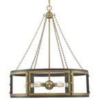 Suspension Savoy House Lakefield à 6 lumières, 86 cm de large