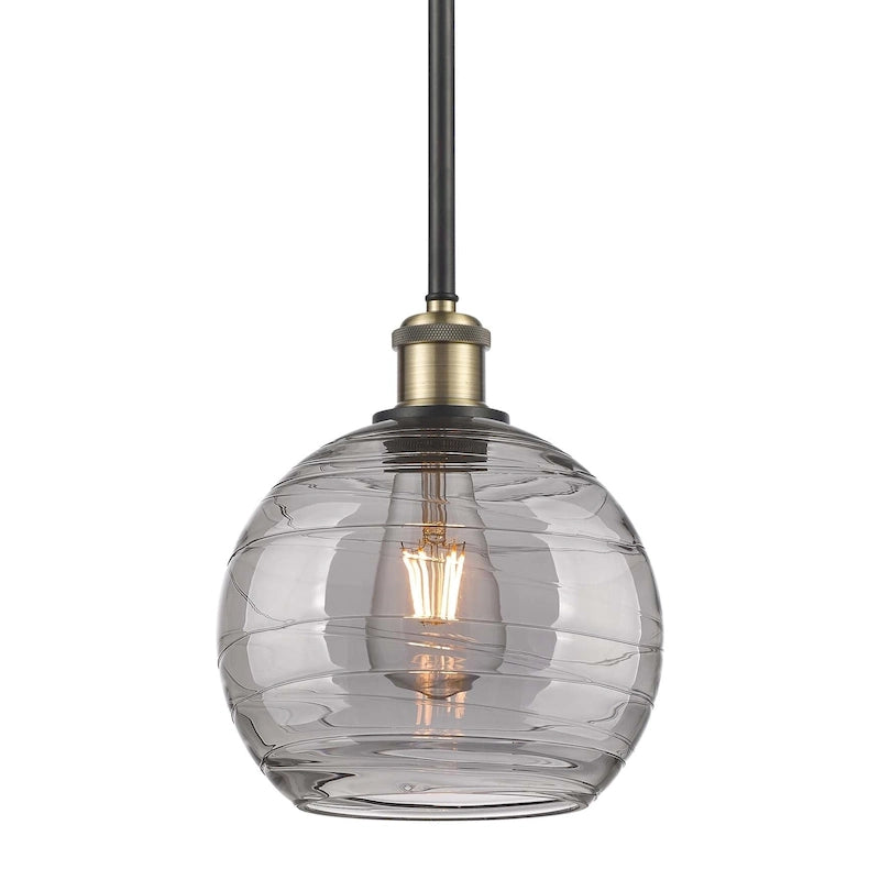 Suspension tourbillonnante Athens Deco 516-1S-10-8 - Innovations Lighting