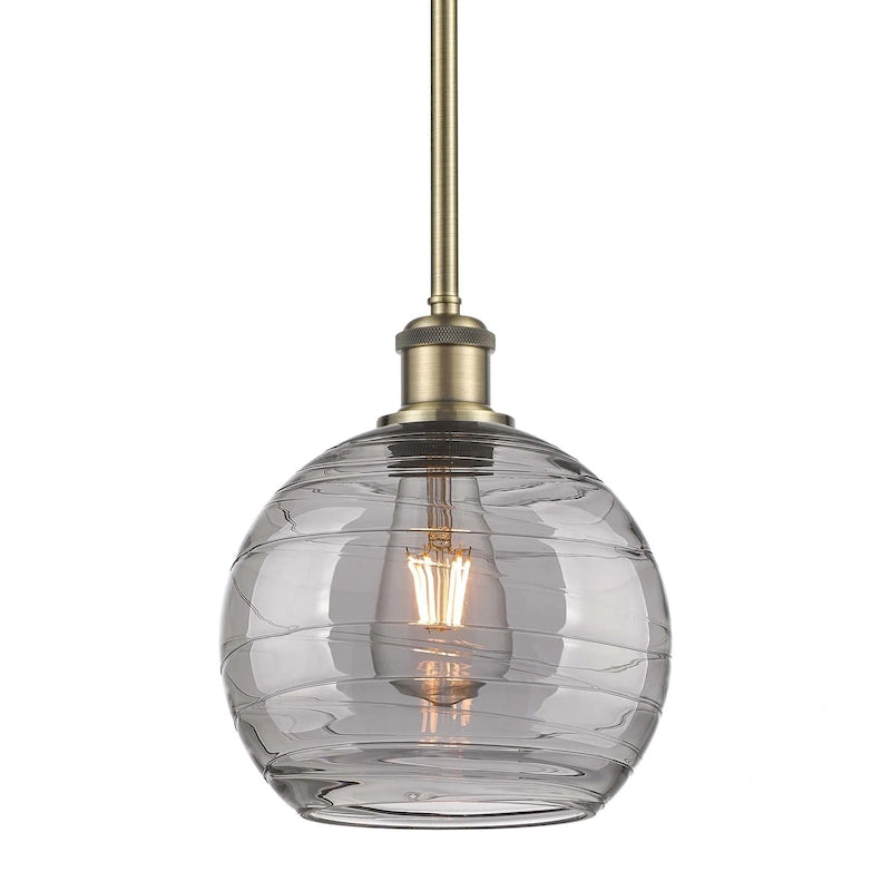 Suspension tourbillonnante Athens Deco 516-1S-10-8 - Innovations Lighting