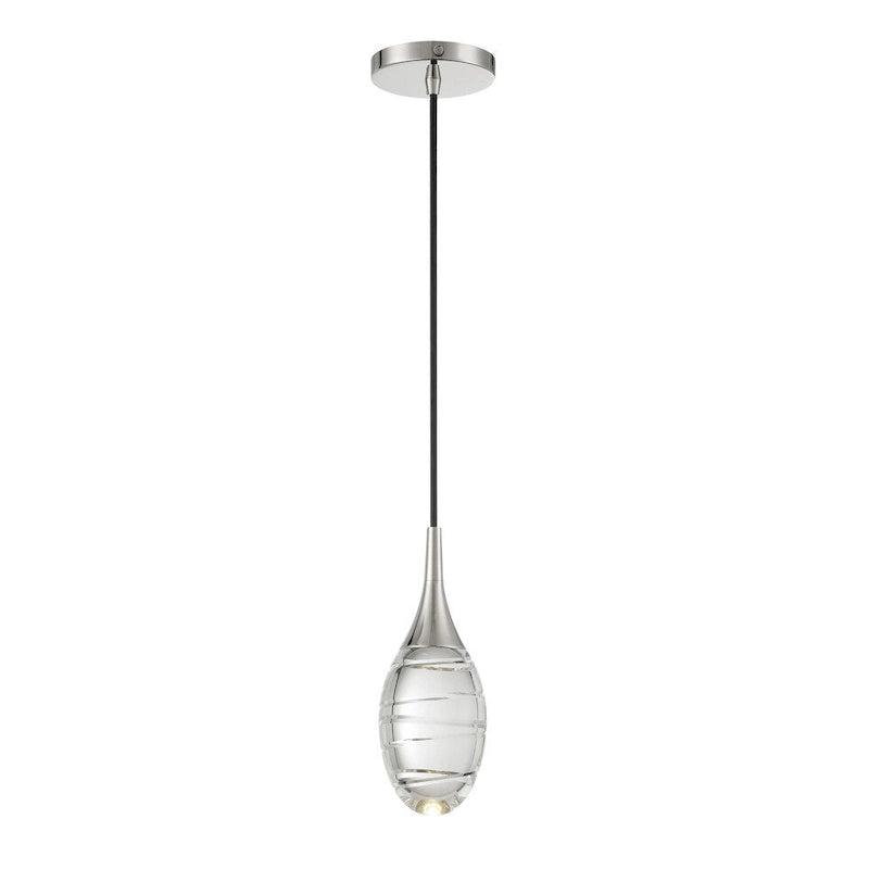 Suspension LED Kovacs P5592-L Hail 4 pouces de large