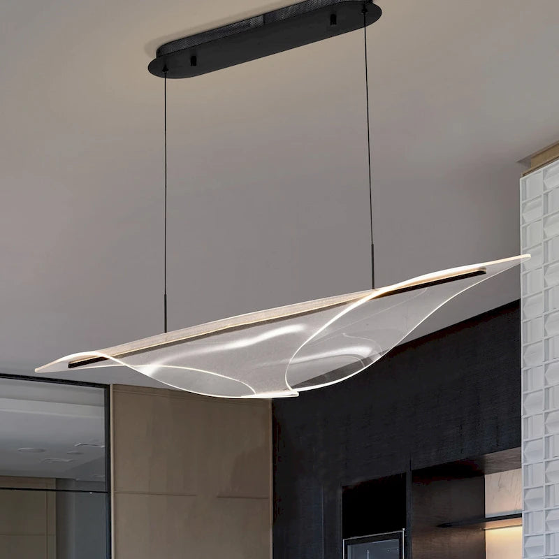 Suspension linéaire Nuvo Lighting 62/2023 Geneva 47 Wide