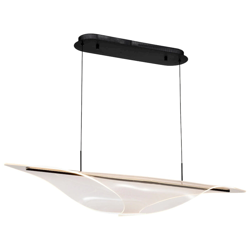 Suspension linéaire Nuvo Lighting 62/2023 Geneva 47 Wide