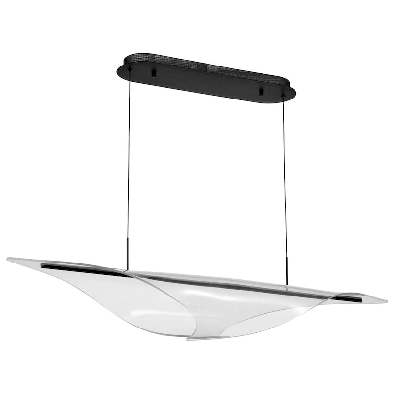 Suspension linéaire Nuvo Lighting 62/2023 Geneva 47 Wide