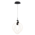 Suspension abstraite LED Knot 3 lumières 10 pouces de large WAC Lighting PD-27413-35 -