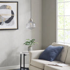 Pendentif en verre en forme de cloche Madison Park Signature Elm