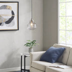 Pendentif en verre en forme de cloche Madison Park Signature Elm