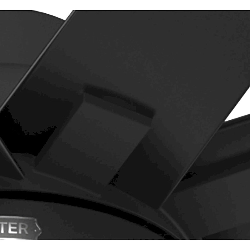 Ventilateur de plafond Hunter 60 Overton pour milieux humides, avec éclairage LED et commande murale - Style moulin à vent, transitionnel, moderne - ENERGY STAR