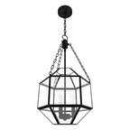 Suspension Hunter 15 Indria à 3 lumières - Salle à manger, Îlot, Entrée - Style industriel, transitionnel, géométrique