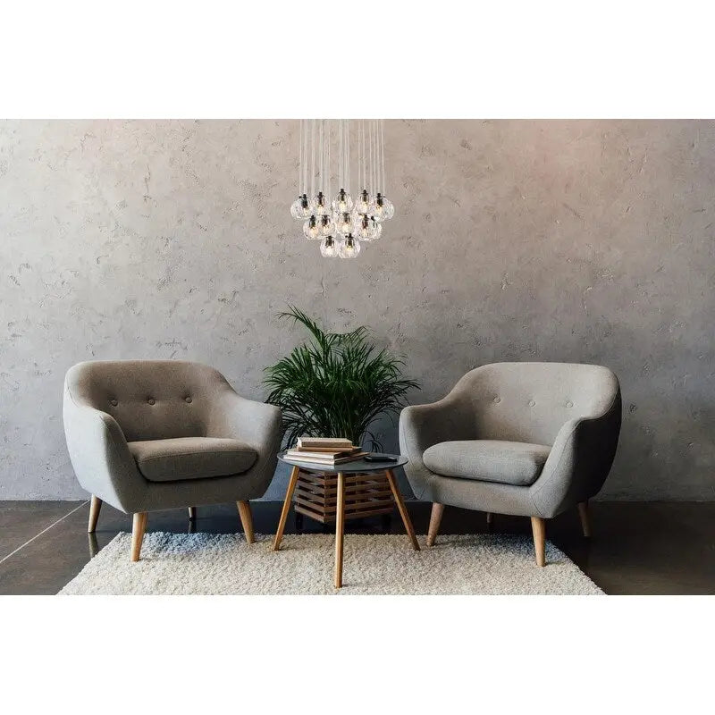 Suspension Ella 19 pouces à 24 lumières - Non disponible