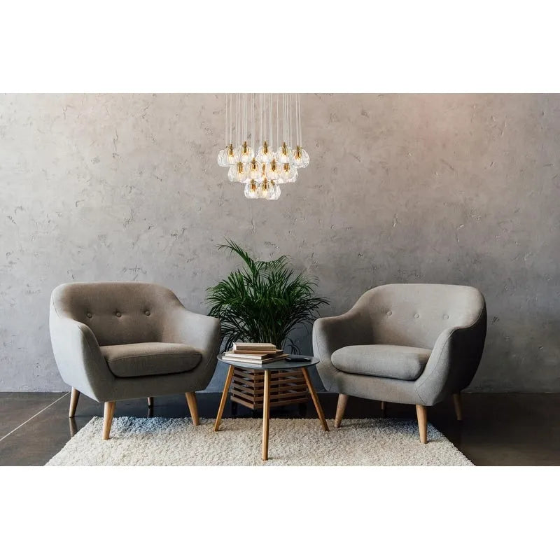 Suspension Ella 19 pouces à 24 lumières - Non disponible