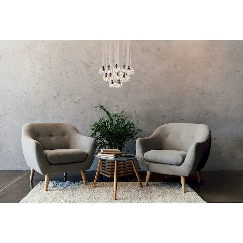 Suspension Ella 19 pouces à 24 lumières - Non disponible