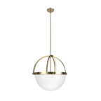 Suspension Hunter Wedgefield à 4 lumières - Salle à manger, Entrée - Géométrique - Transitionnel, Contemporain