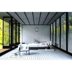 Suspension Elegant Lighting D17 H24,25 Lt:4 Finition noire - 17 po D x 17 po L x 24,25 po H