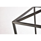 Suspension Elegant Lighting D17 H24,25 Lt:4 Finition noire - 17 po D x 17 po L x 24,25 po H