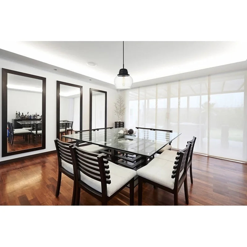 Suspension à une lumière avec verre transparent de 20 cm