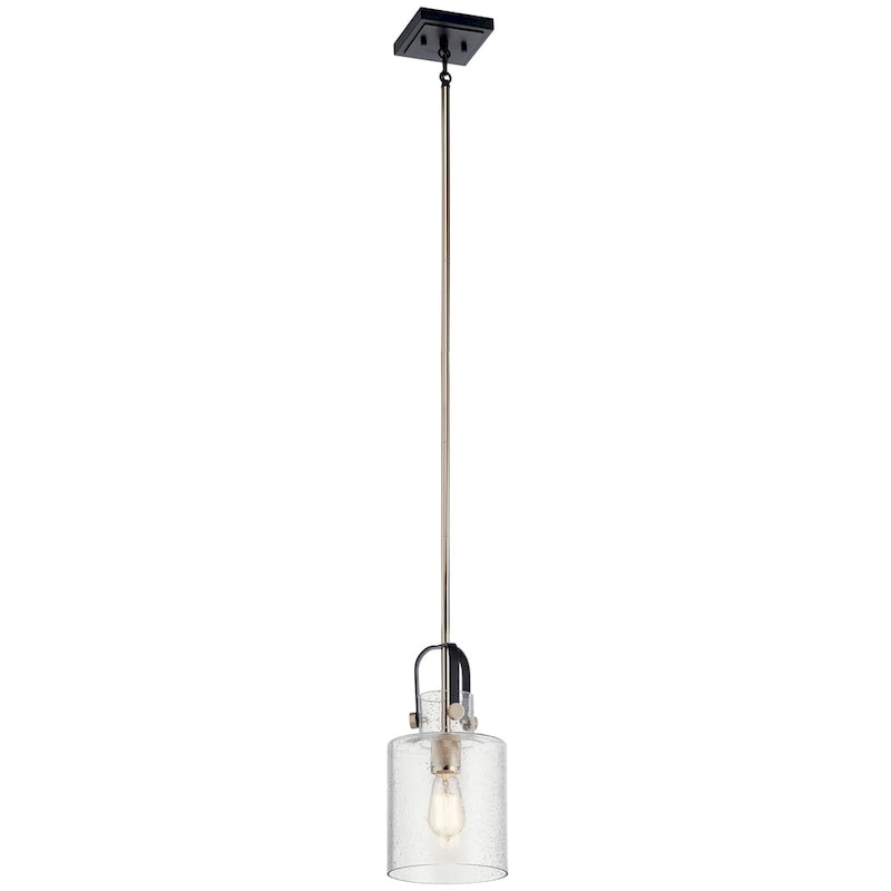 Kichler Lighting Kitner 7-in 1-Light Pendant Polished Nickel