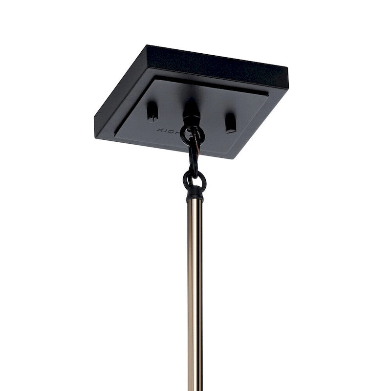 Suspension Kitner 7 en 1 à 1 lumière de Kichler Lighting, nickel poli