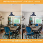 Suspension 60 W à une lumière avec abat-jour en forme de dôme pour îlot de cuisine, lustre semi-encastré classique pour salle à manger