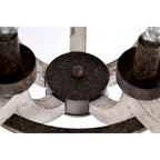 Suspension rustique Nelly 19 pouces en forme de goutte d'eau, 5 lumières