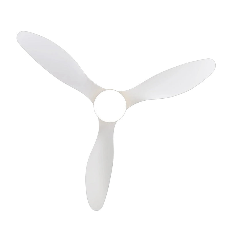 Ventilateur de plafond encastré intérieur à DEL de 52 pouces avec télécommande pour la lumière (3 pales)