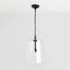 Suspension Jolee à une lumière en verre simple par Kosas Home