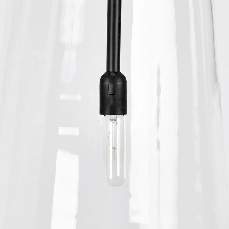 Suspension Jolee à une lumière en verre simple par Kosas Home
