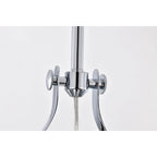 Suspension Didia à une lumière, dôme chromé de 33 cm (13 pouces)