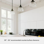 Suspension Hunter Cypress Grove 10 à une lumière - Îlot, Salle à manger - Style industriel, transitionnel, contemporain