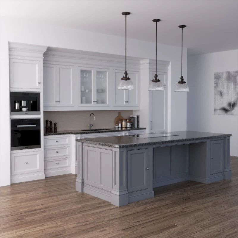 Suspension Hunter Cypress Grove 10 à une lumière - Îlot, Salle à manger - Style industriel, transitionnel, contemporain