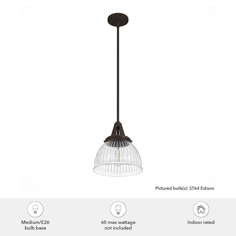 Suspension Hunter Cypress Grove 10 à une lumière - Îlot, Salle à manger - Style industriel, transitionnel, contemporain