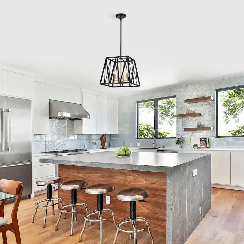 Suspension à 4 lumières