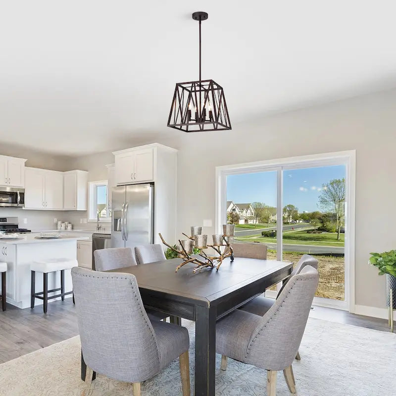 Suspension à 4 lumières