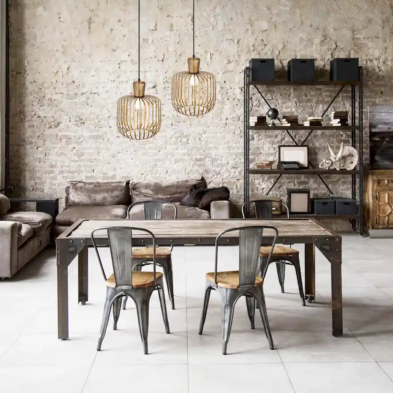 Charissa River of Goods Antique Brass-Painted Metal 11.75-Inch Pendant Light with Cage Globe Shade - 11.75  x 11.75  x 16/75 