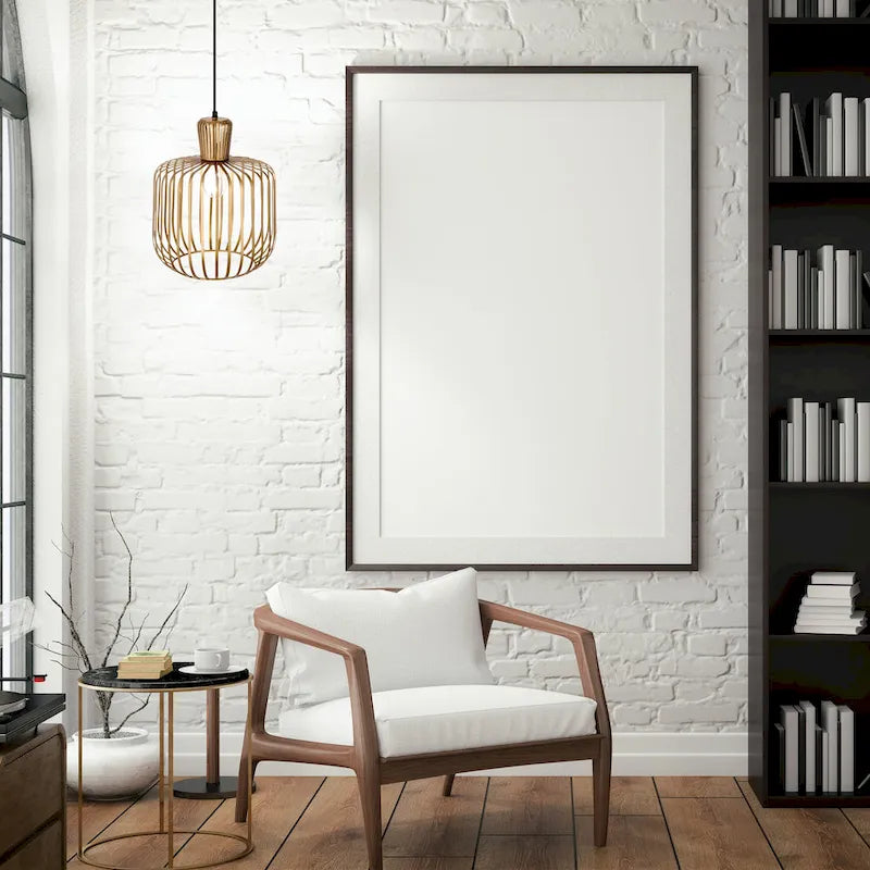 Suspension Charissa River of Goods en métal peint laiton antique, 29,8 cm (11,75 po) avec abat-jour globe grillagé - 29,8 x 29,8 x 41,9 cm (16/75 po)