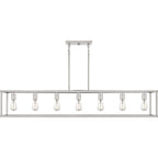 Lustre linéaire à 7 lumières New Harbor pour îlot central
