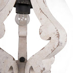 Suspension rustique en bois Oaks Aura, luminaire pour îlot de cuisine, lustre de style campagnard pour couloir, suspension pour salle à manger