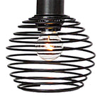 Suspension linéaire moderne à 6 lumières, style classique noir, pour îlot de cuisine - L 49,21 x P 5,51 x H 8,66