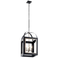 Kichler Lighting Vath 4-Light Large Foyer Pendant Black