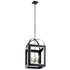 Kichler Lighting Vath 4-Light Large Foyer Pendant Black