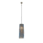 Suspension lumineuse en jute style bohème balinais