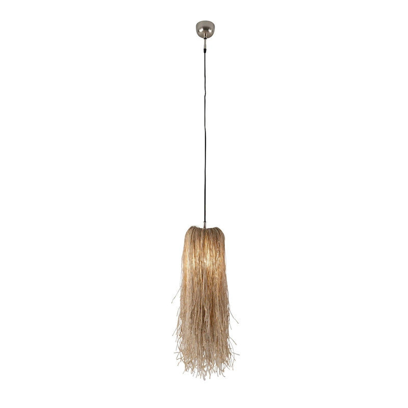 Bali Boho Jute Hanging Pendant Light