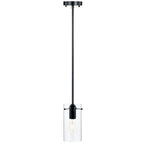 Suspension CO-Z Farmhouse en verre transparent - Noir
