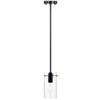 Suspension CO-Z Farmhouse en verre transparent - Noir