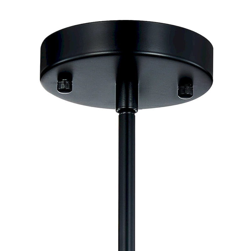 Suspension CO-Z Farmhouse en verre transparent - Noir