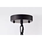 Suspension Dora en rotin naturel de 40 cm (16 pouces) à 4 lumières