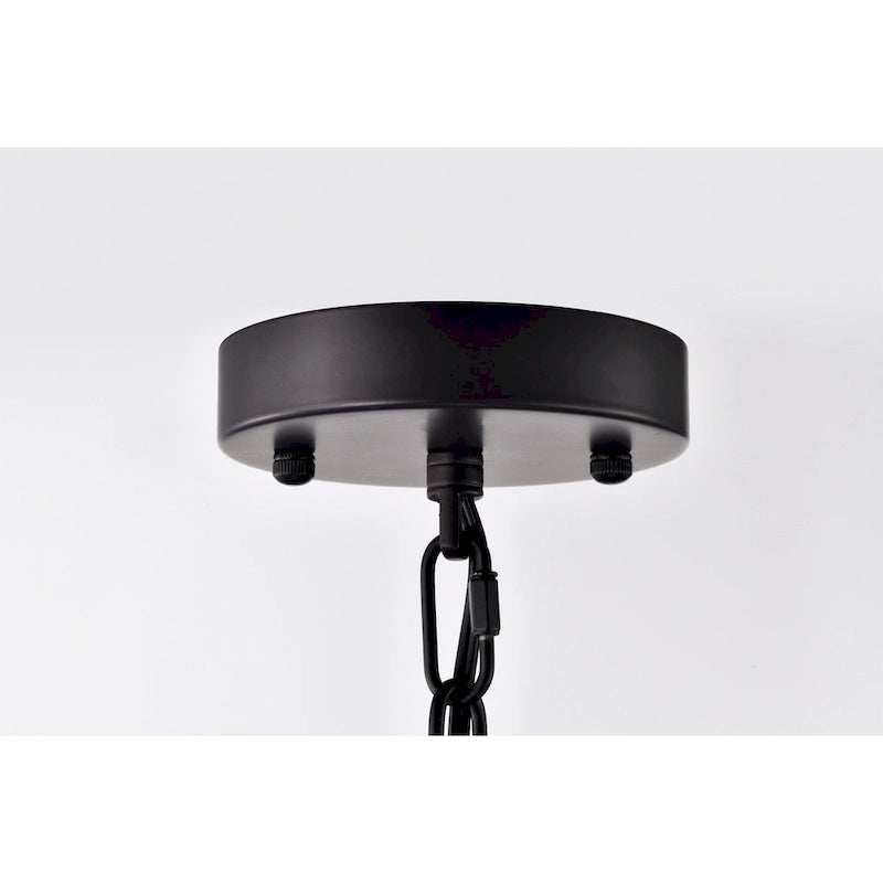 Suspension Dora en rotin naturel de 40 cm (16 pouces) à 4 lumières